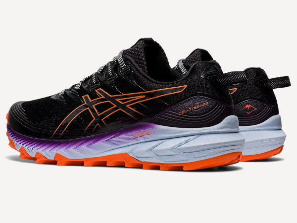 Кроссовки GEL-TRABUCO 10 Ws (RU 39.5 EU 40.5 USw 9 СМ 25.75; black/nova orange)
